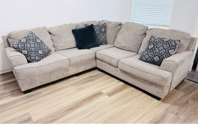 Sectional with Ottoman