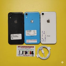 iPhone XR 64gb Factory Unlocked - On Special Cash Deal $159
