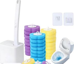 Toilet Brush with attachments included