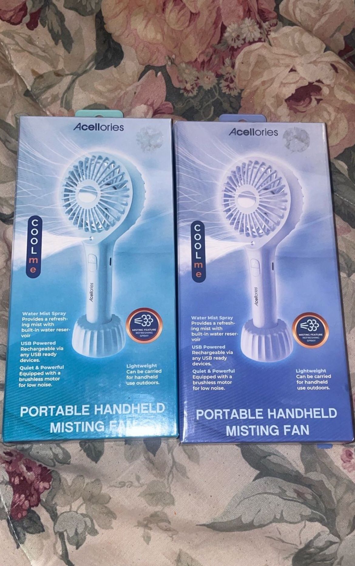 Portable Handheld Misting Fan