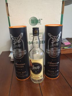 Harley Davidson Rum Containers