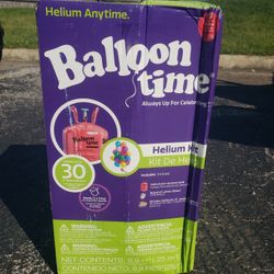 Helium With Balloons 