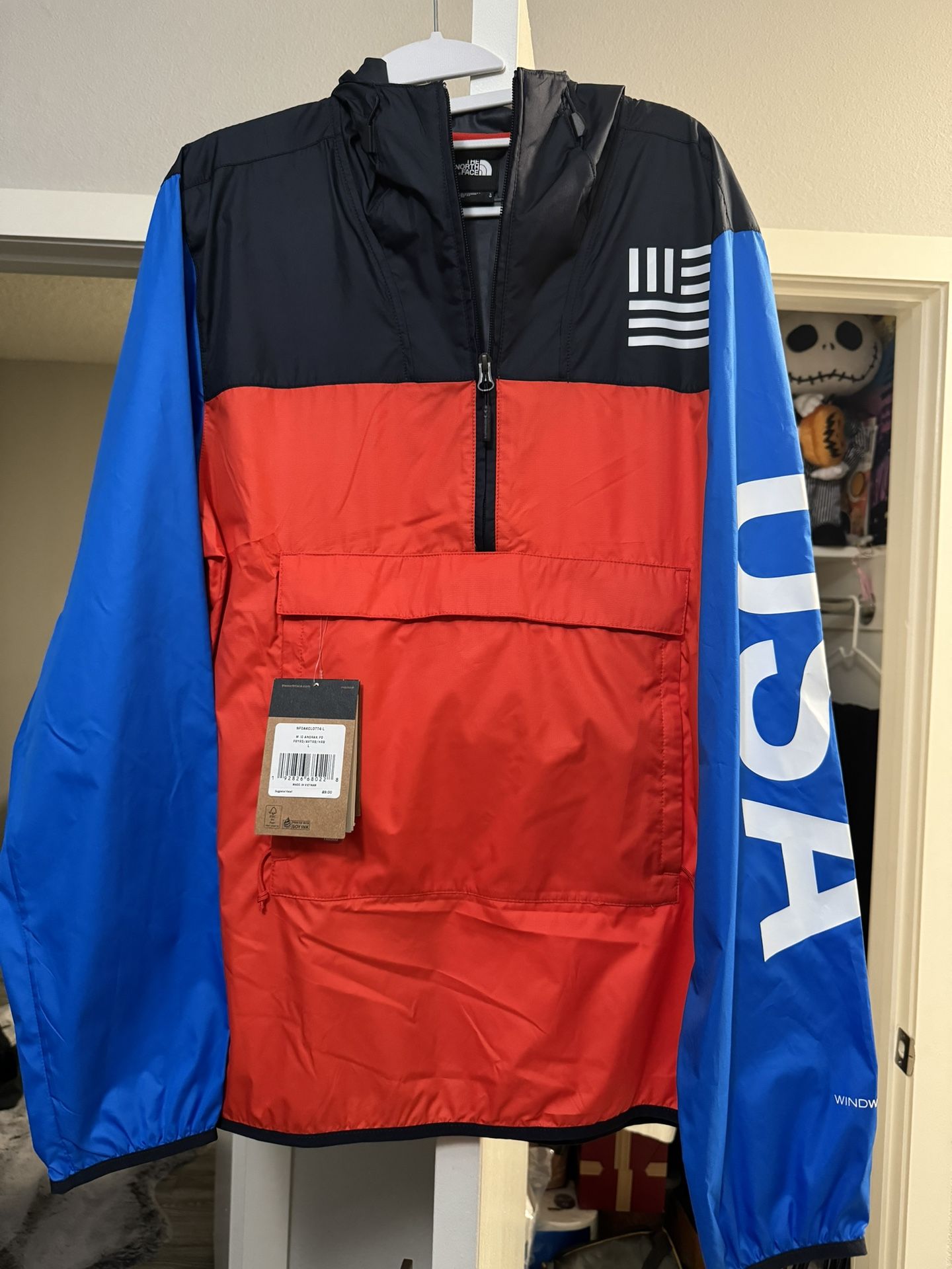 The North Face IC Anorak Pullover Packable Jacket $90 OBO