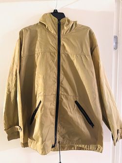 Vintage Gold Rain Jacket/Windbreaker