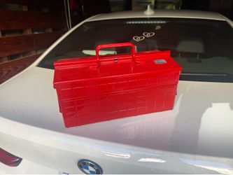 Toyo Toolbox - Red - metal - NEW!