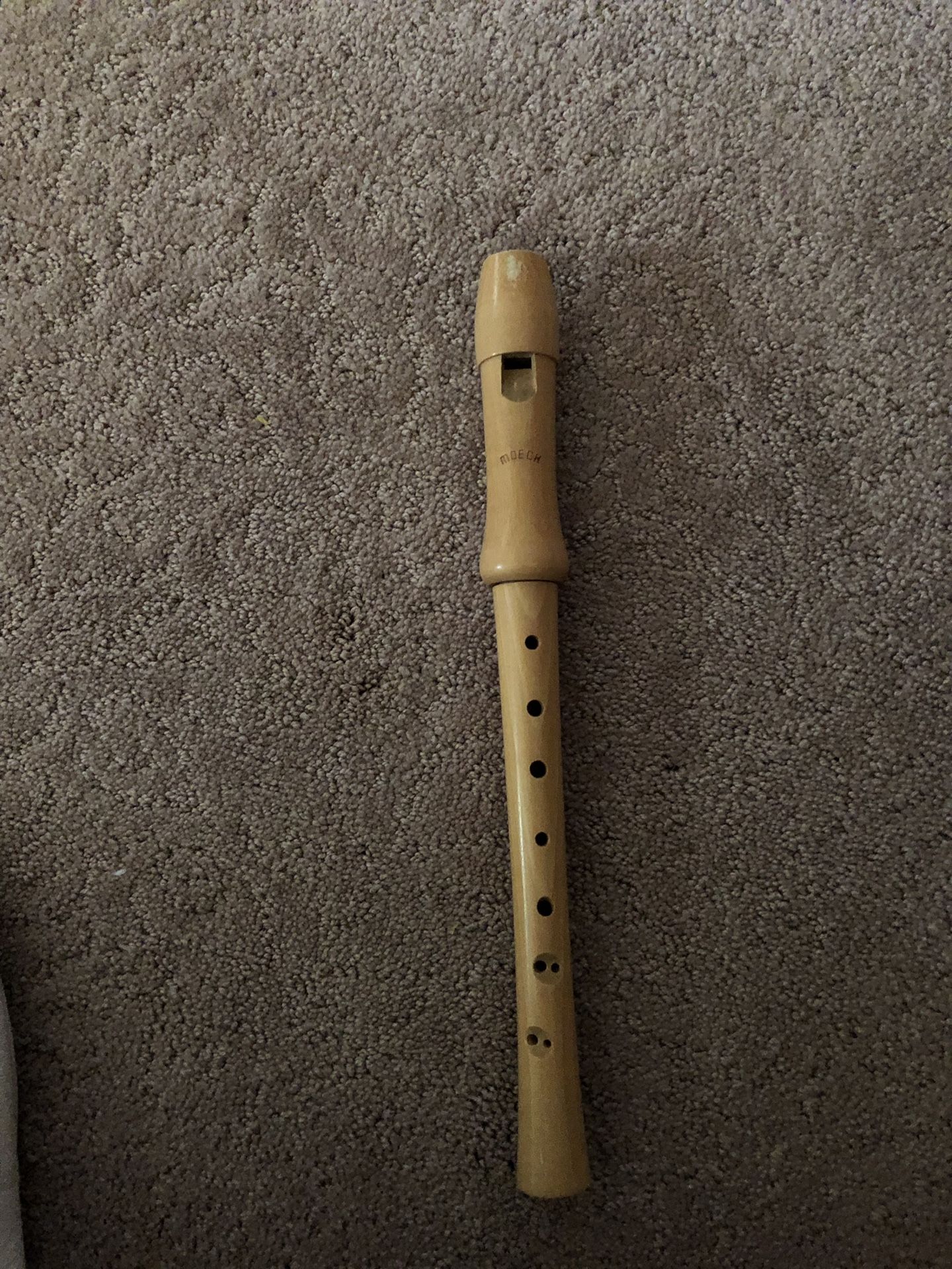 Vintage Moeck wooden recorder