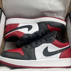 AIR JORDAN 1 LOW - BRED TOE