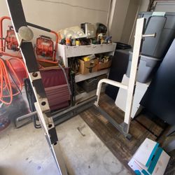Squat Rack/ Bench Press