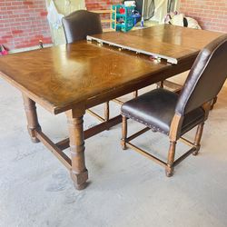 Table And Chairs  92 Inches Long 41 Wide 32,tall