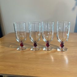 Princess House Pedestal Glasses 