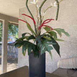 Artificial Plant Decoration 3ft Metal Base 