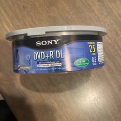 Sony DVD + R DL Disks 25 Pack