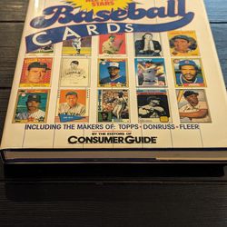 300 All Time Stars Baseball Cards Hardcover Book 1988 Vintage Consumer Guide