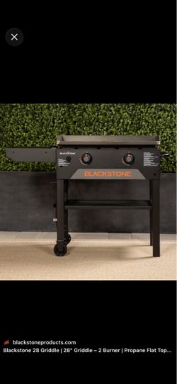 BLACKSTONE 28” GRIDDLE – 2 QUEMADORES 🔥