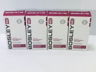 LOT of 4 – Bosley MD For Women Hair Regrowth Treatment 2oz
