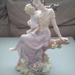 Porcelain Mother with Child