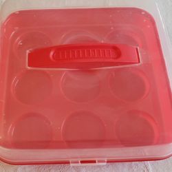 Muffin Carrying Box Case Read Below