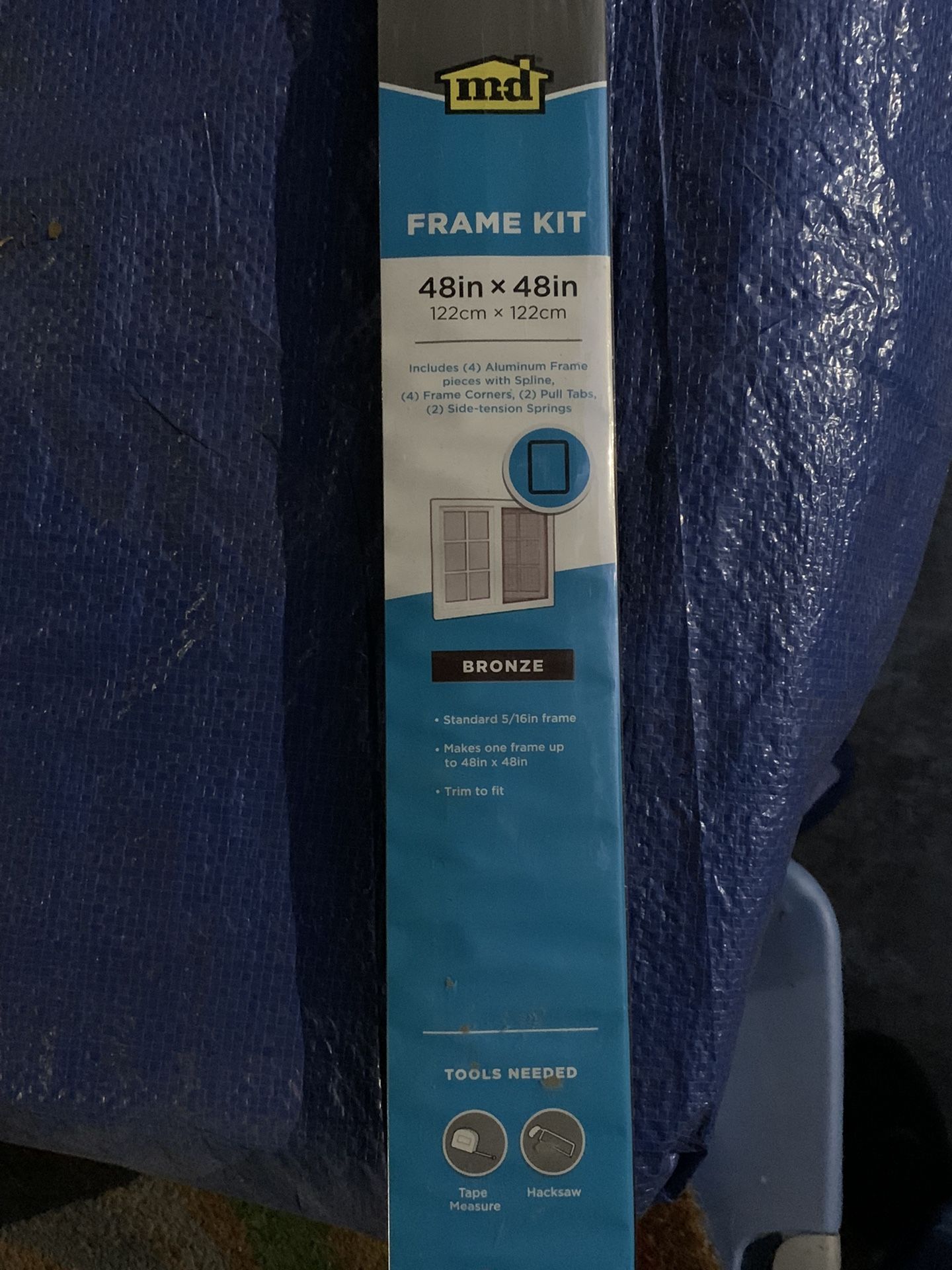 Bronze aluminum frame kit