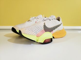 NIKE AIR Zoom SuperRep 2 X Women's Rawdacious Sneakers (9) White/Green/Yellow