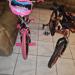 Girl & Boy Bike