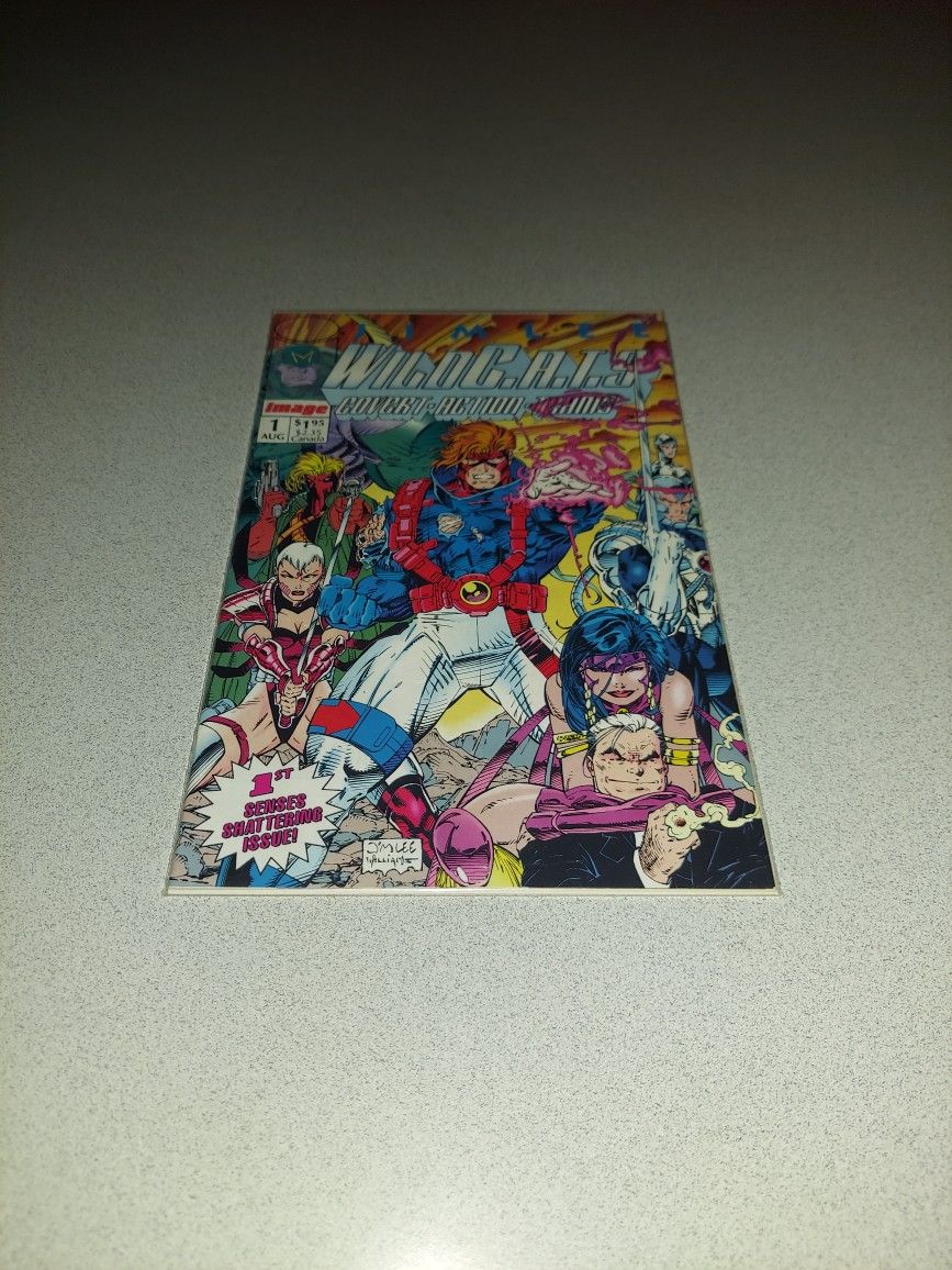1992 WILDC.A.T.S #1 COMIC BAGGED AND BOARDED