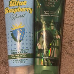 Set Of 2 Bath And Body Works Body Cream