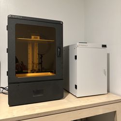 Peopoly Phenom L 3D Printer + UV Resin Curing Box