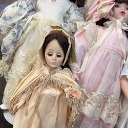 Antique Porcelain Dolls 