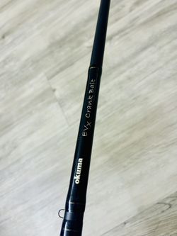 Okuma OVX Crank Bait 7’ 12-25lb fishing rod and Abu Garcia Toro fishing reel combo $150
