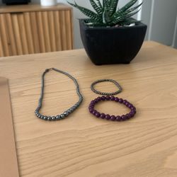 Matching Chrome Jewelry