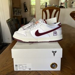 Nike Dunk Low Protro Kobe Bryant Lower Merion Home Size 11