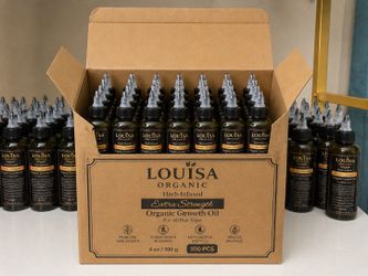 100 pcs Louisa organic growth oil  wholesale