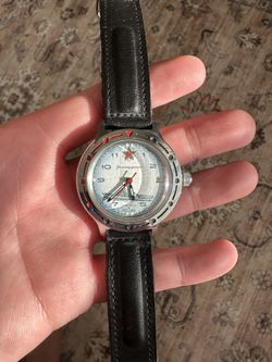 Vintage Mechanical Vostok Watch Komandirskie Commander