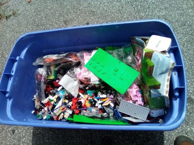 Large Container Of Legos 75.00