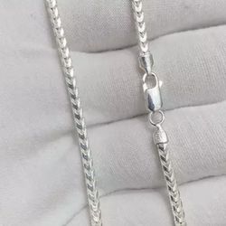 Sterling Silver .925 Franco Chain 20”