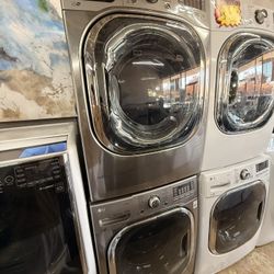 Used Gray LG Washer and Dryer (FINANCED)