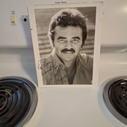 Authentic Signed Photo Of Burt Reynolds 