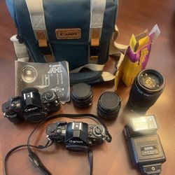 Canon A-1 Bundle