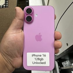 iPhone 16 128GB Unlocked Cash Or $50 Down 
