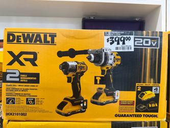 New Dewalt drill combo 2 set model: DCK2101QQ2 retail 399.99