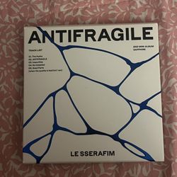 anti-fragile 2nd Mini Album sapphire