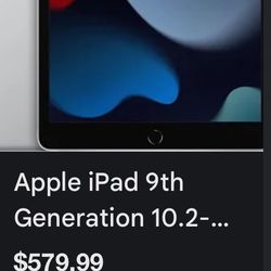 iPad 9th Gen Silver 