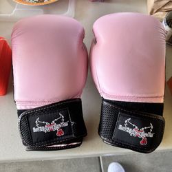 Boxing Gloves Pink
