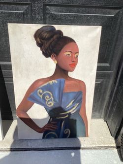 Afro American Girl Picture