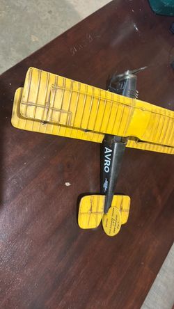 Avro Vintage Die-Cast Model Airplane