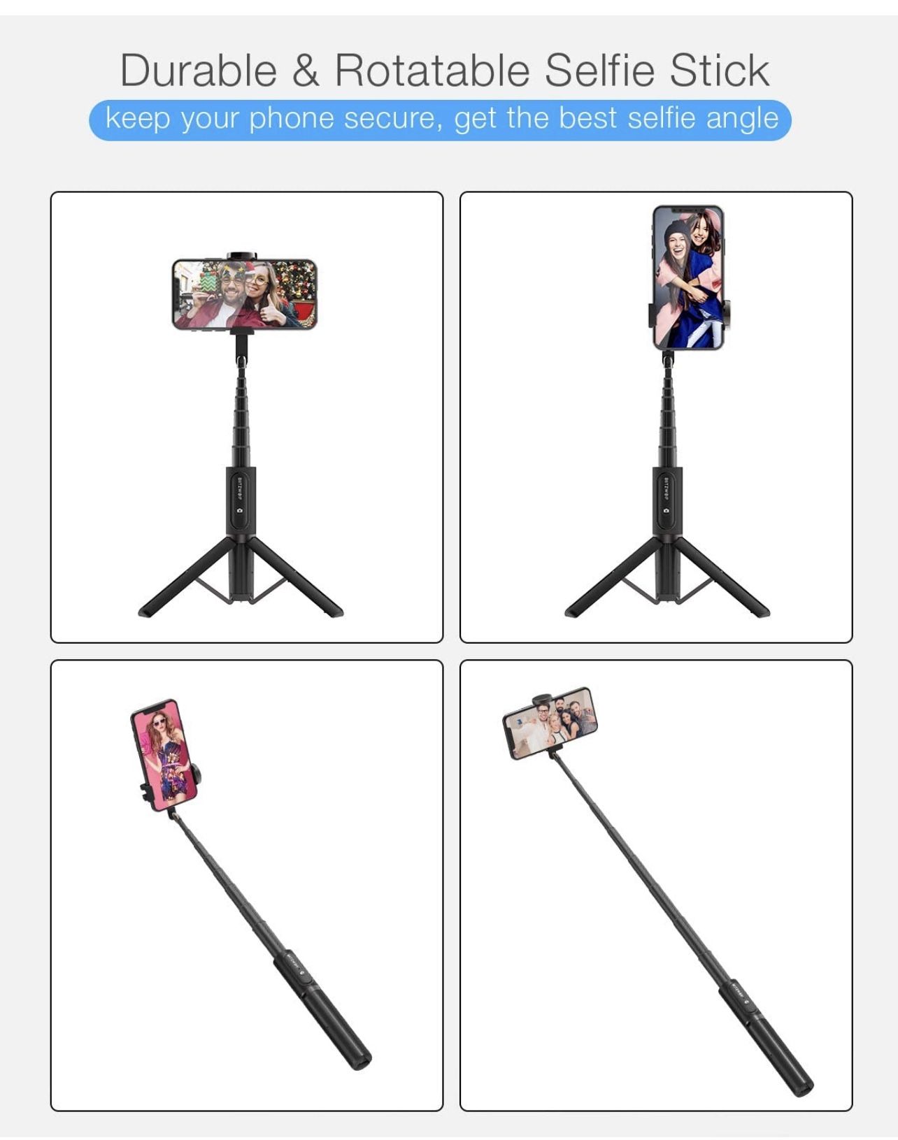 Selfie stick for iPhone And Android