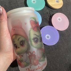 Grinch Baby Girls, Christmas Cup 