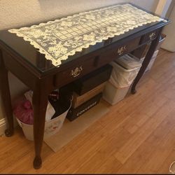 Mesa De Entrada Cherry Wood 