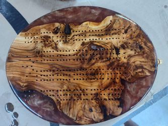 Handmade cribbage boards