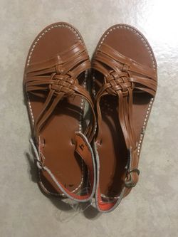 Huarache women leather sandals